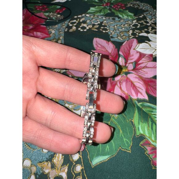 Watch / Mother of Pearl / silver tone - Picture 3 of 4